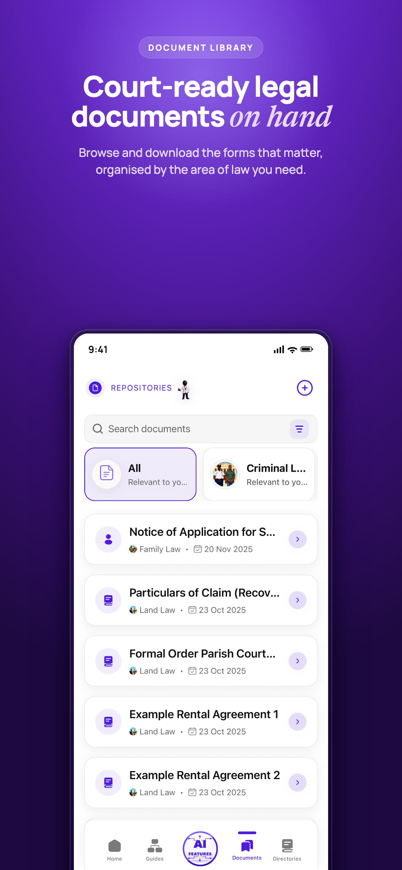 Pocket-Attorney screenshot 6