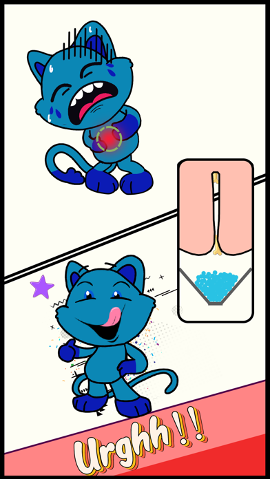 Blue Monster Tricky Puzzle 3D Screenshot