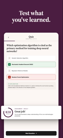 ANResearch AI Scholar App iPhone screenshot