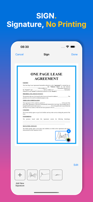 ScanPro: PDF Scanner & OCR Screenshot 8 of 9