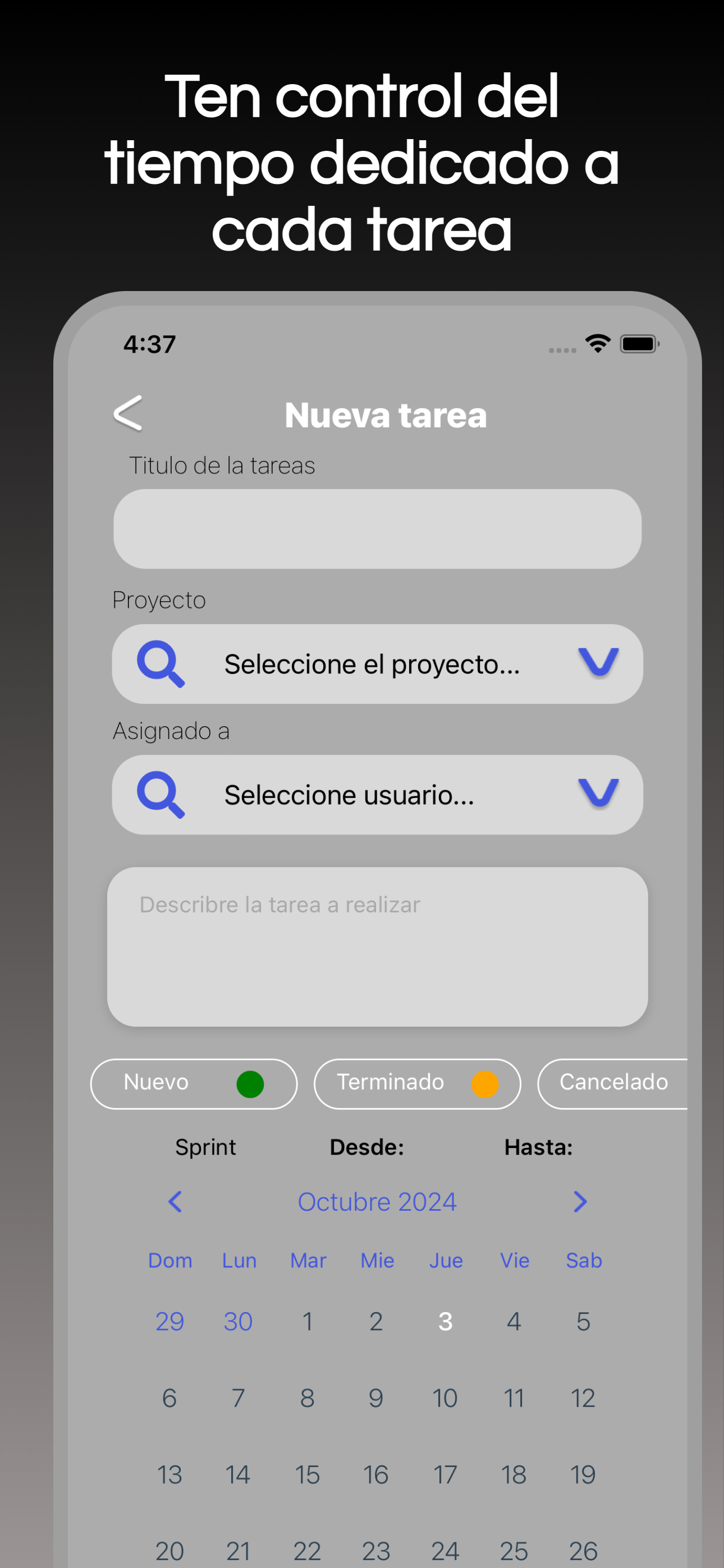 Proyectos Reactiva screenshot 4