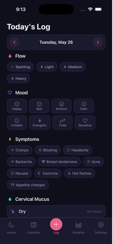Luna: Private Cycle Tracker Screenshot 1 of 4