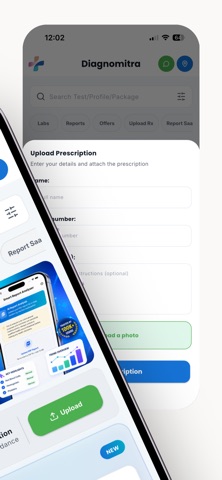 Diagnomitra Healthcare screenshot
