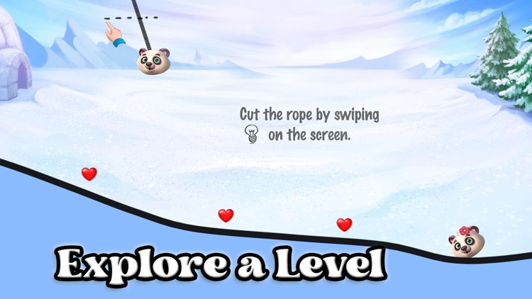 Panda Puzzle - Cut The Rope screenshot-3