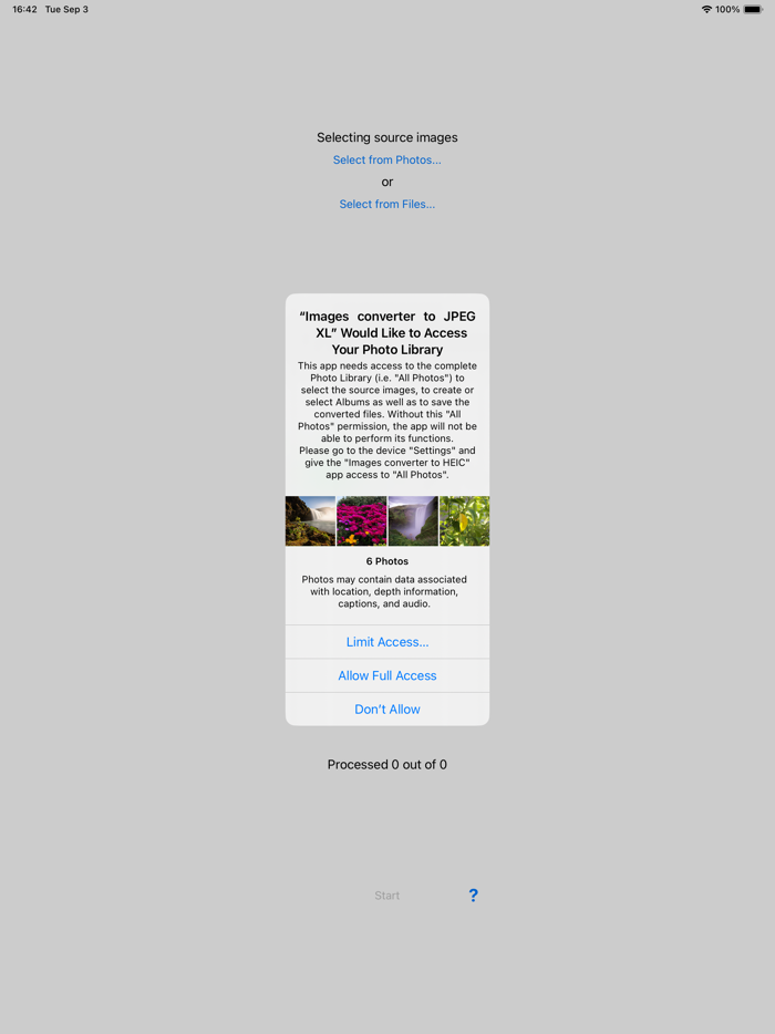 Images converter to HEIC