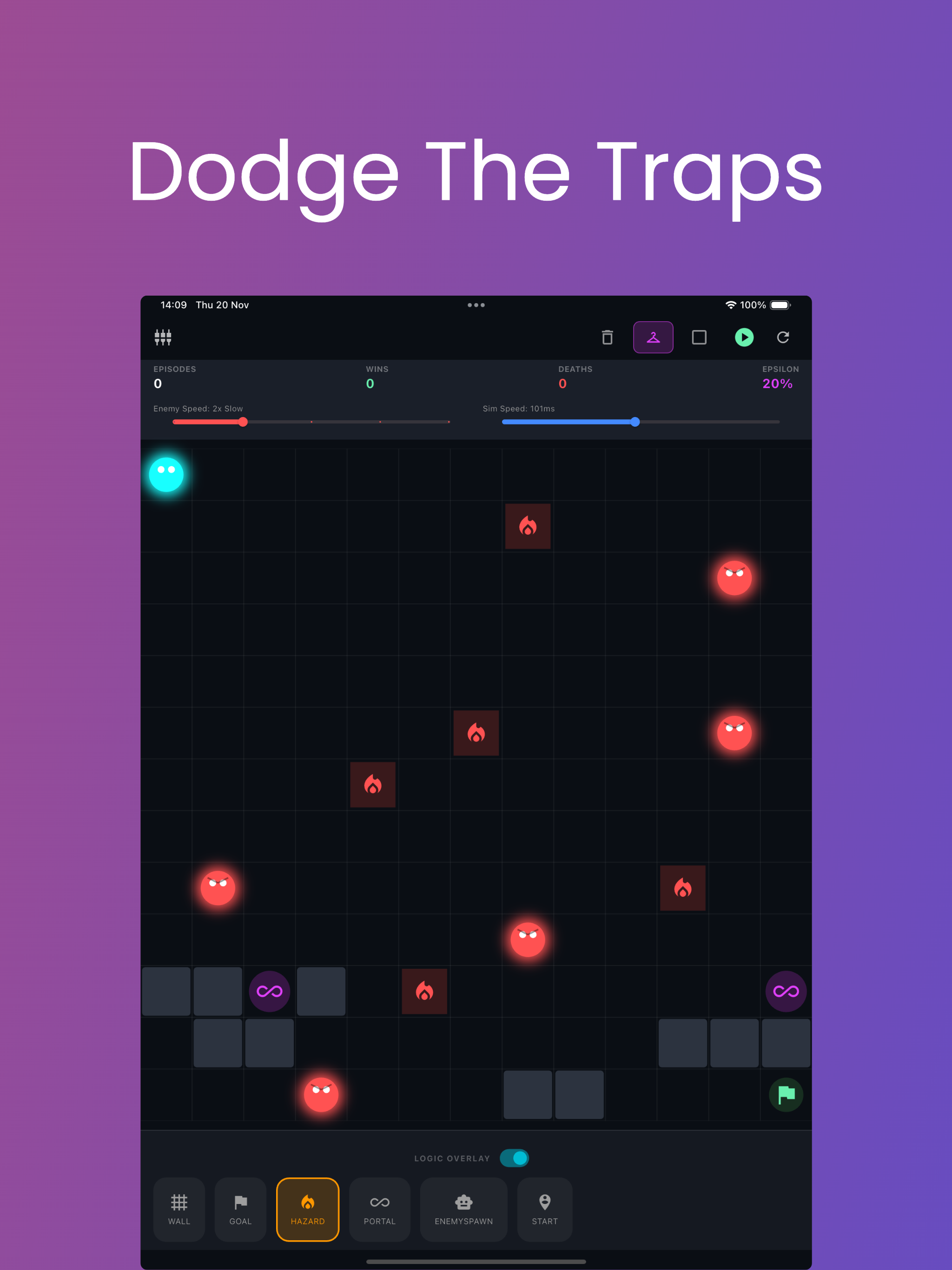NeuroNav: AI Pathfinding Game