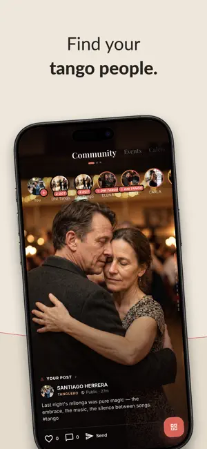 Tanguear: Tango & Milongas screenshot 1
