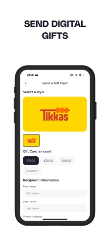Tikkas iPhone screenshot