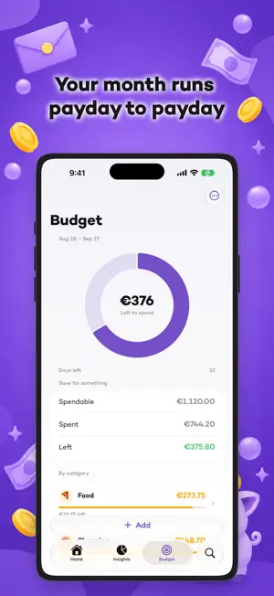 Saldo: Expenses & Budget screenshot 2