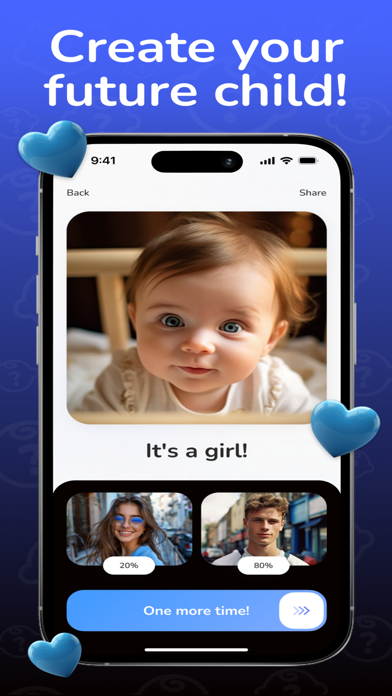 Baby Face Generator: AI Merge Screenshot