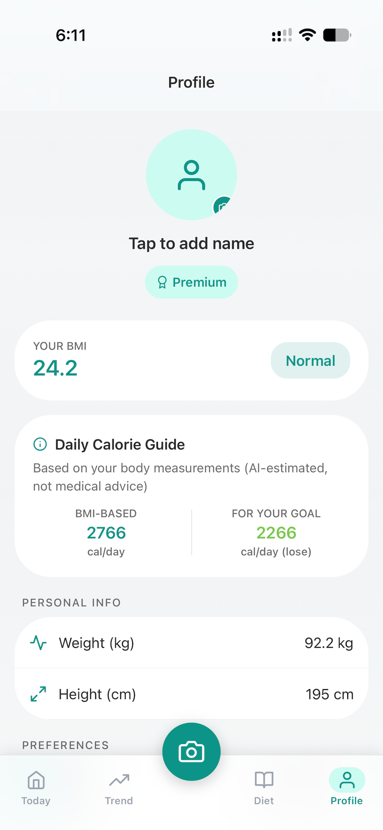 EatLogs AI - Food & Calories screenshot 4