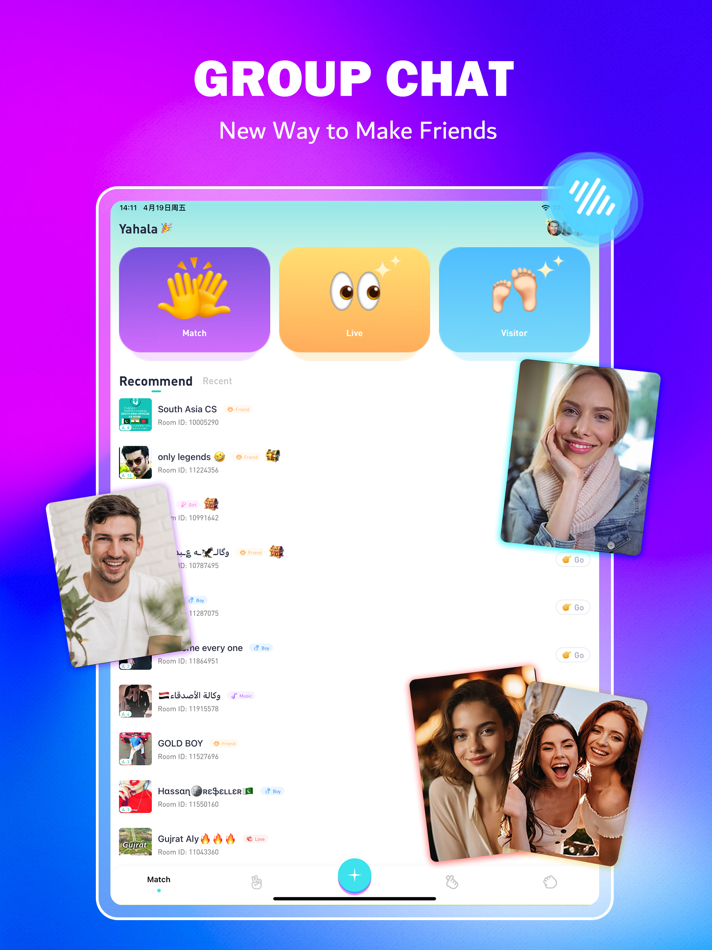#1. OneR: Live Voice Chat (iOS) 由: PAGO TECHNOLOGY PTE. LTD.