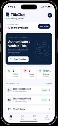 TitleChex iPhone screenshot