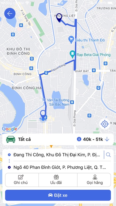 Taxi Sao Mai Screenshot