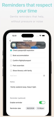 LifeAdmin - Everyday Organizer Screenshot 7 of 10