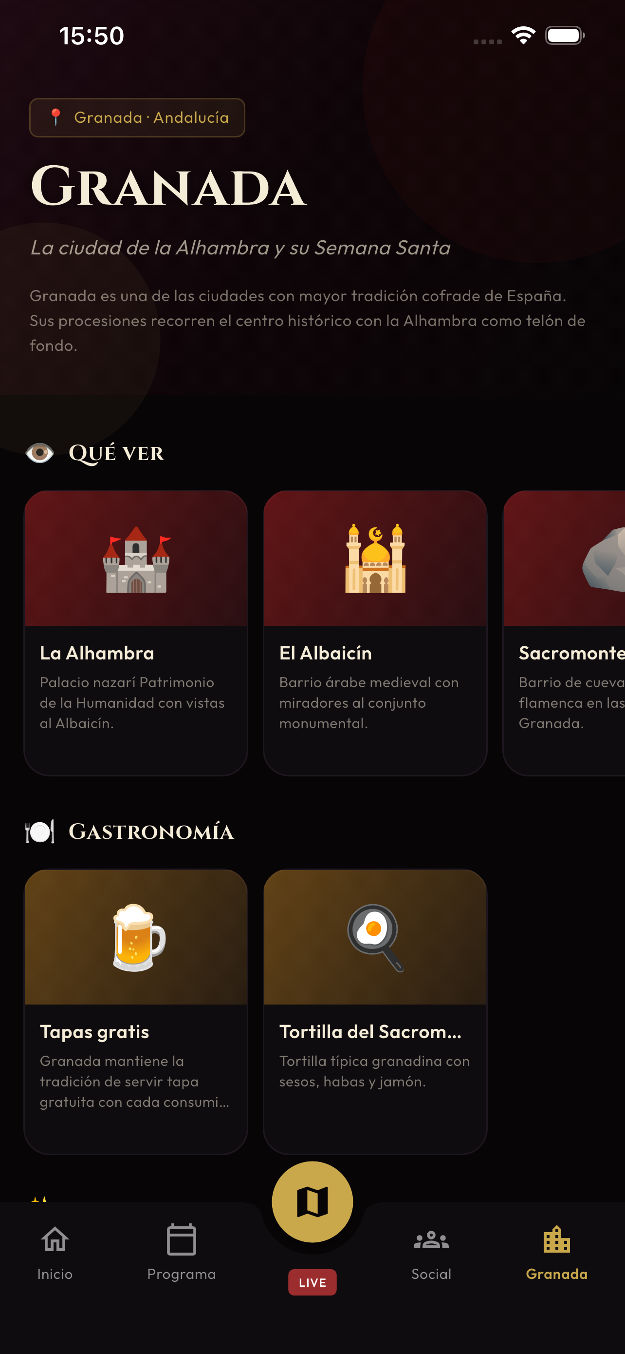 Pasión360 Semana Santa Granada
