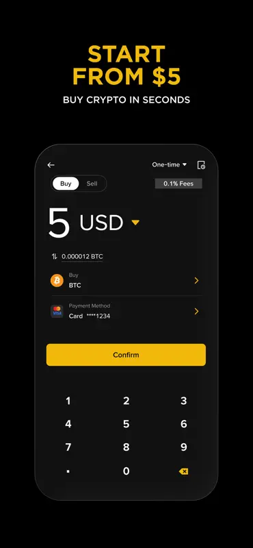 Binance: Buy Bitcoin & Crypto screenshot 3 of 7
