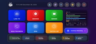 IPTV Smart Pro - 4K Live TV App Store preview screenshot 1