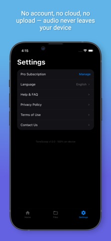TS Video to MP3 iPhone screenshot