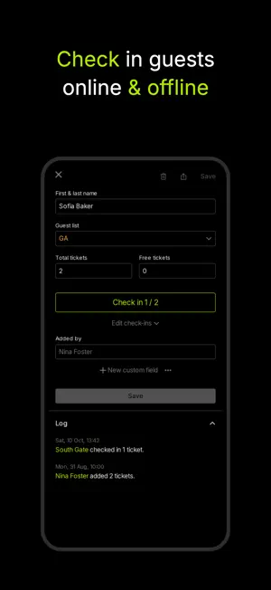 Attendium: Guest List App screenshot 3