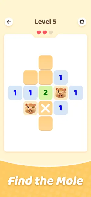 Molesweeper! screenshot 1