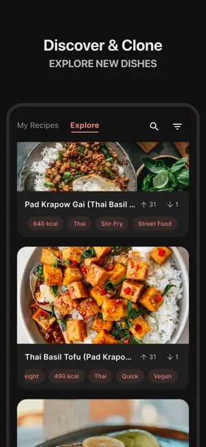 Recipio: Cook & Plan Meals screenshot 2