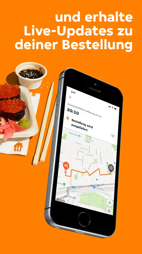 Lieferando.de iPhone App Screenshot 6 – Essen und Trinken