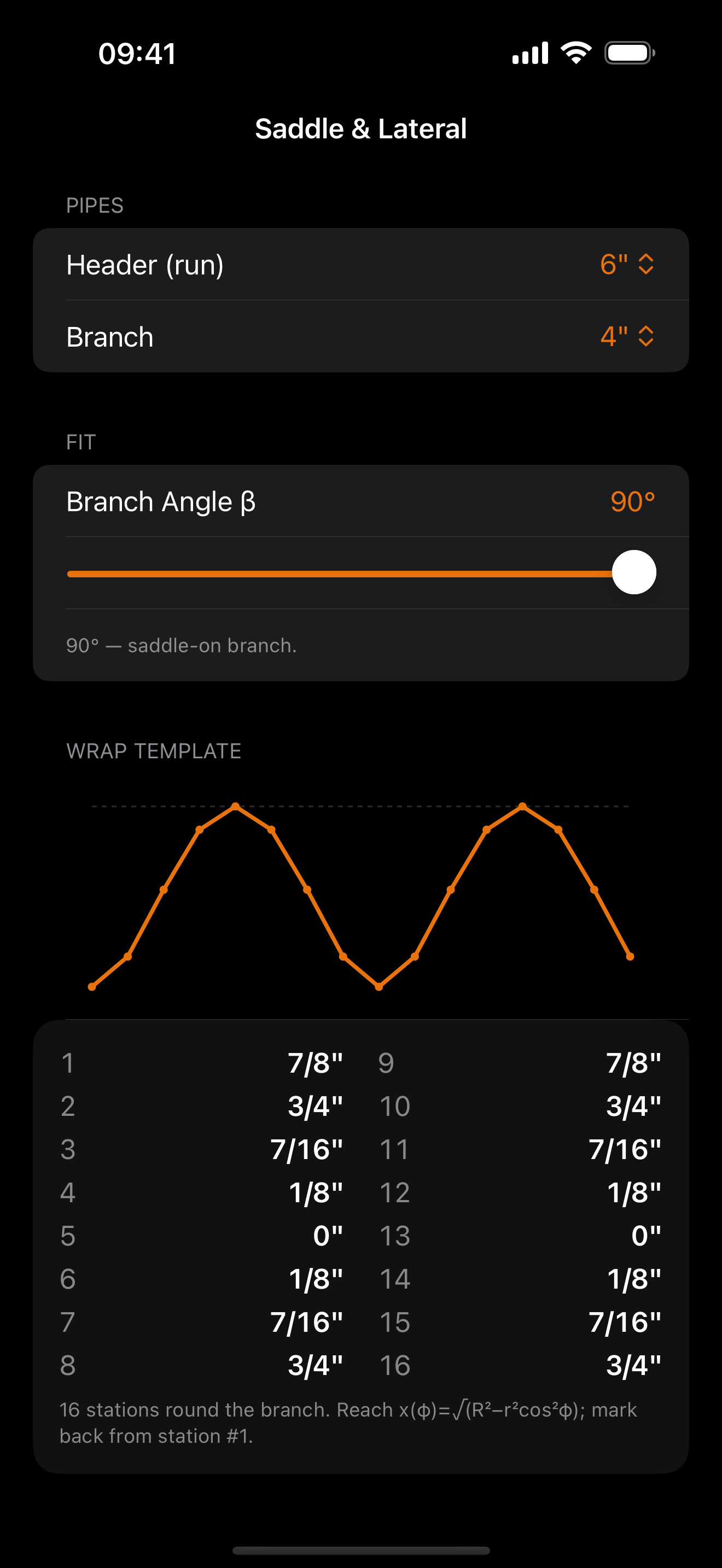 FitterMaster: Pipe Fitter Calc screenshot 4