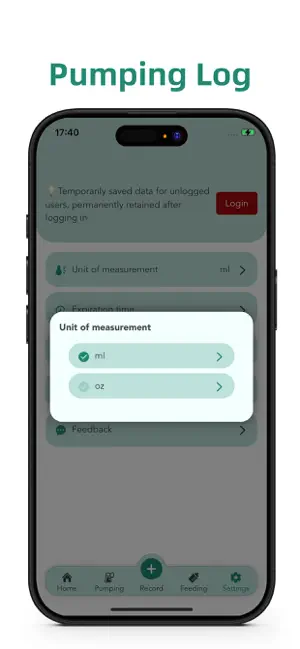 Milk Tracker - Pump & Feed Log screenshot 2