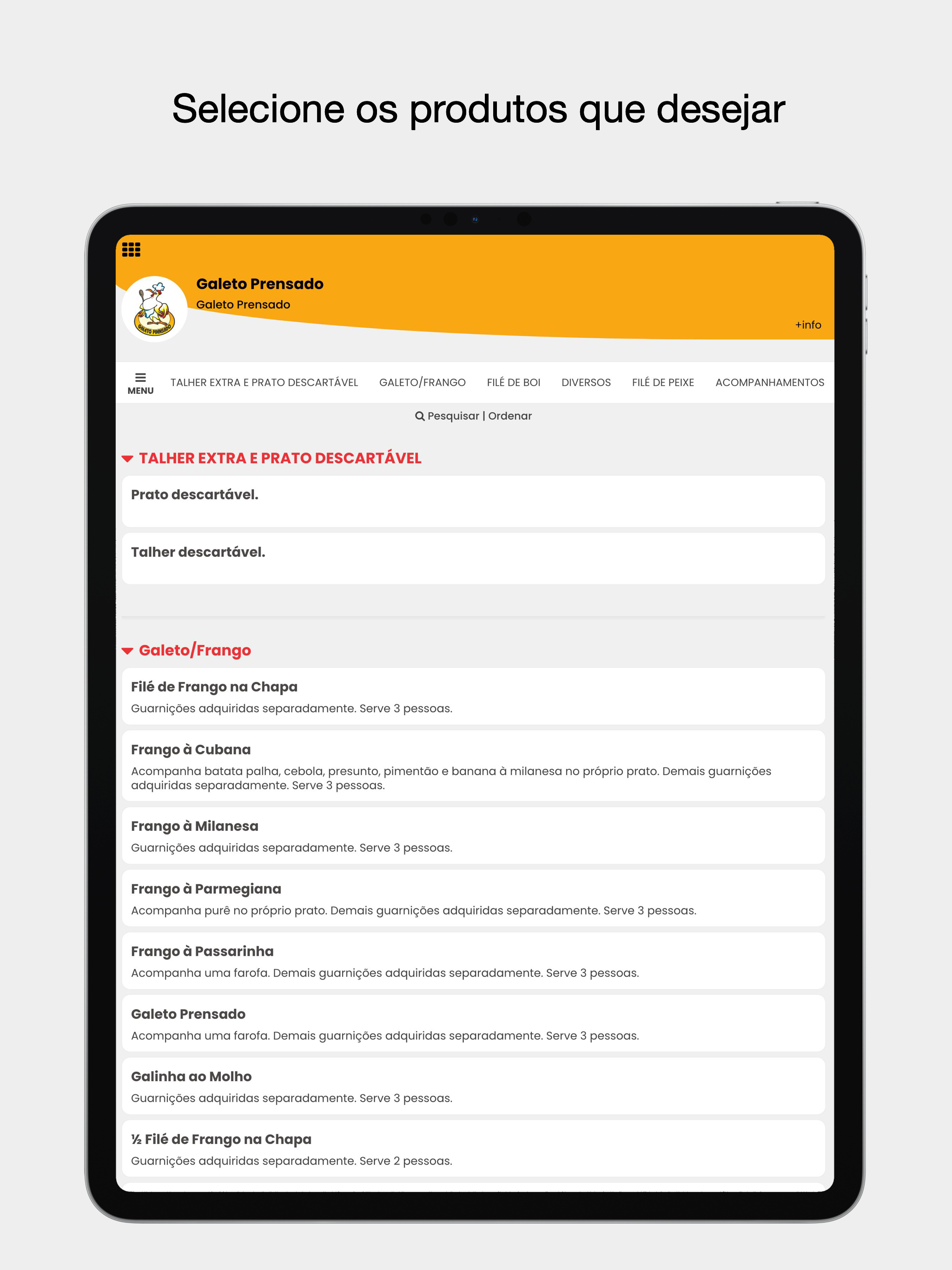 Galeto Prensado screenshot 5