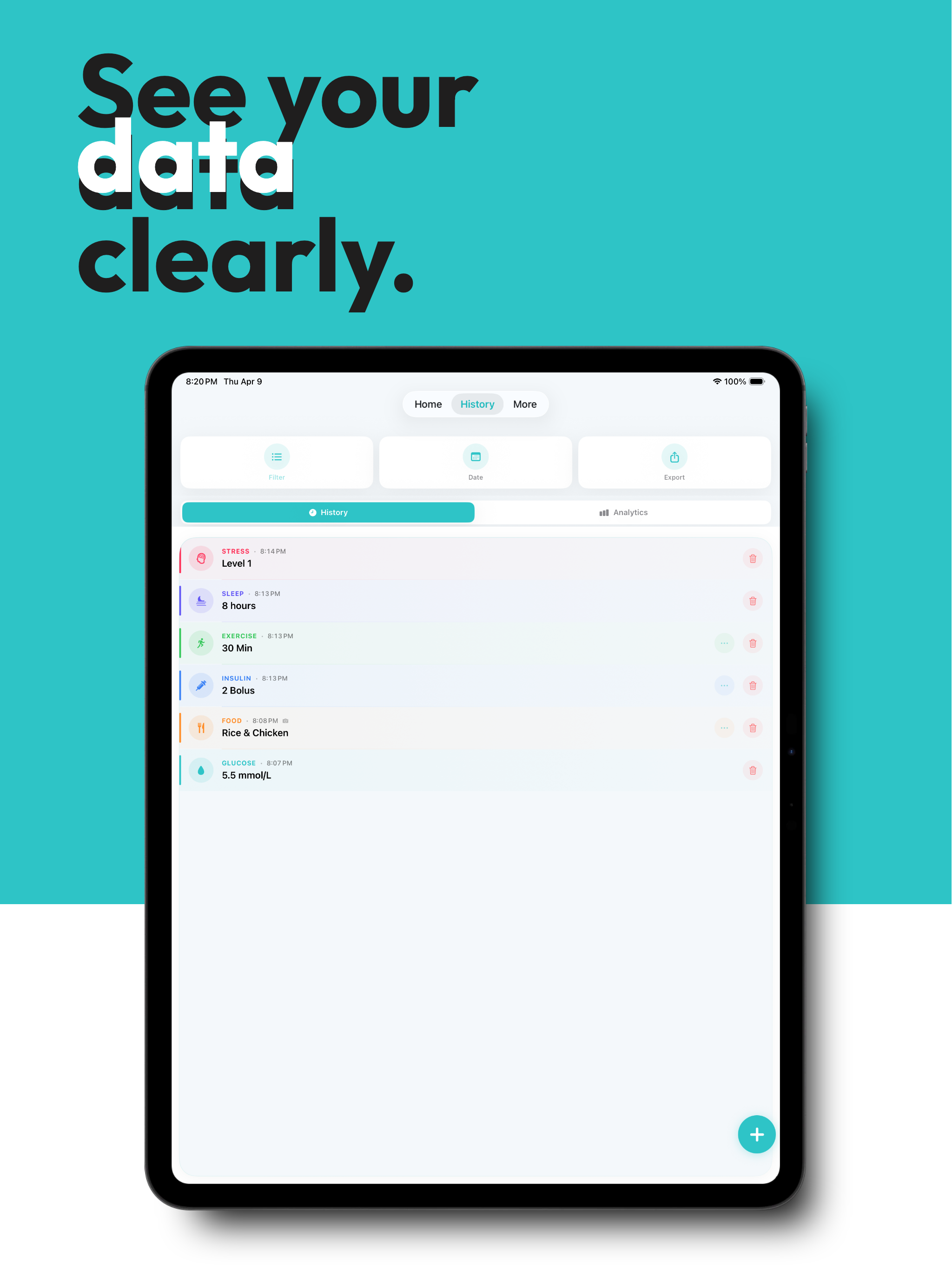 Glyve: Diabetes Tracker & Log screenshot 8