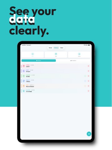Glyve: Diabetes Tracker & Log ipad screenshot 3