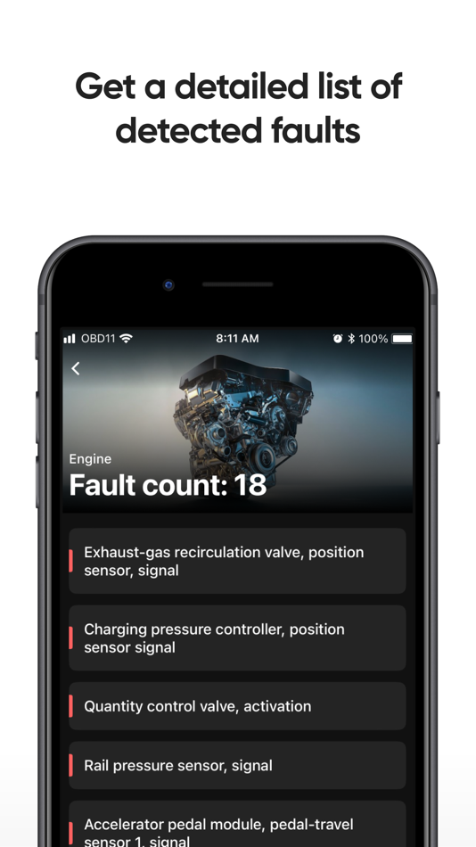 #4. OBDeleven – OBD2 car scanner (iOS) 由: OBDeleven UAB
