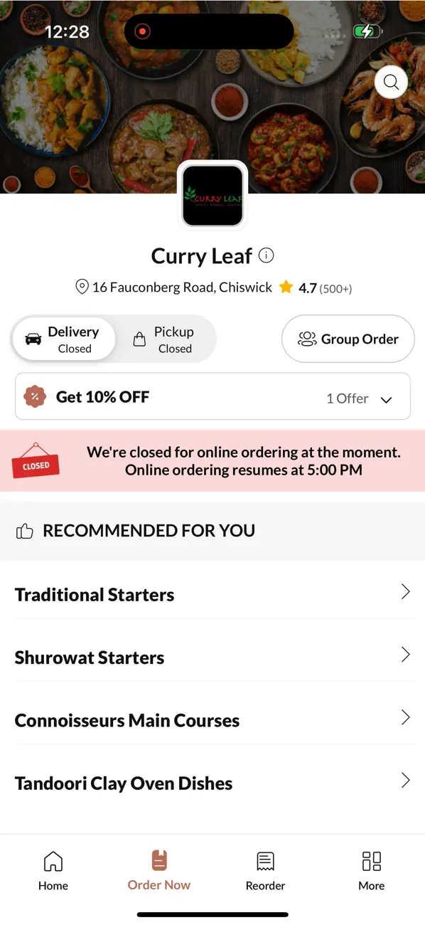 Screenshot #2 pour Curry Leaf Chiswick