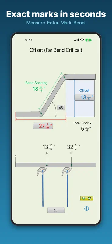 Conduit Bender Elite - Calc screenshot 1 of 9