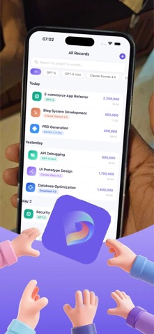 ATUS - AI Token Usage Stats iPhone screenshot 4