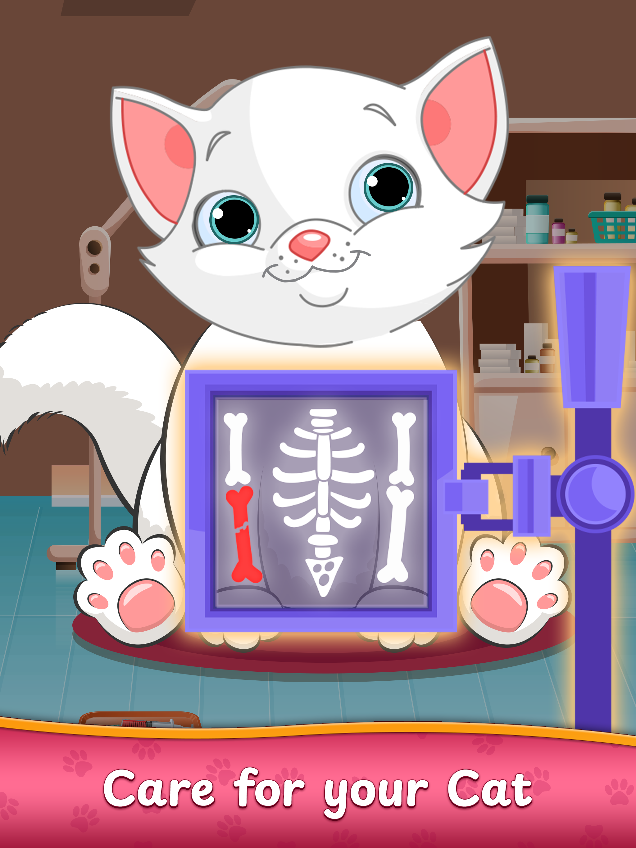 Rescue Cat - Pet Grooming Game