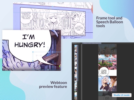 Clip Studio Paint iPad app afbeelding 9