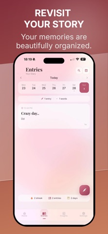 Velvet: Diary & Journal screenshot