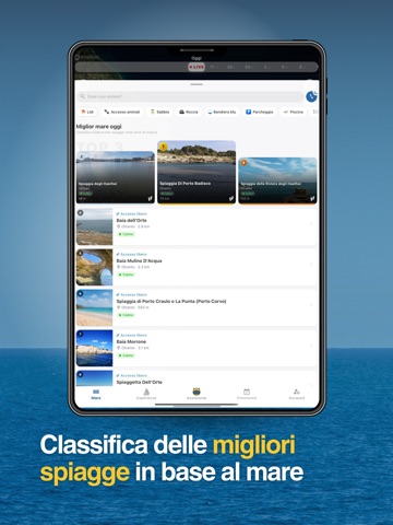 PuntoMare: le spiagge migliori iPad screenshot 2
