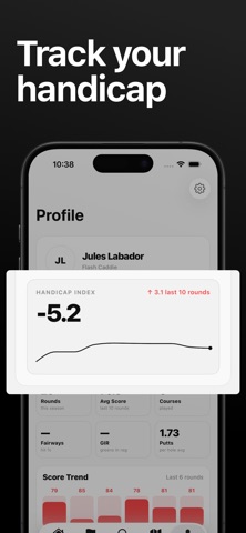 Flash Caddie: Golf Scorecard screenshot