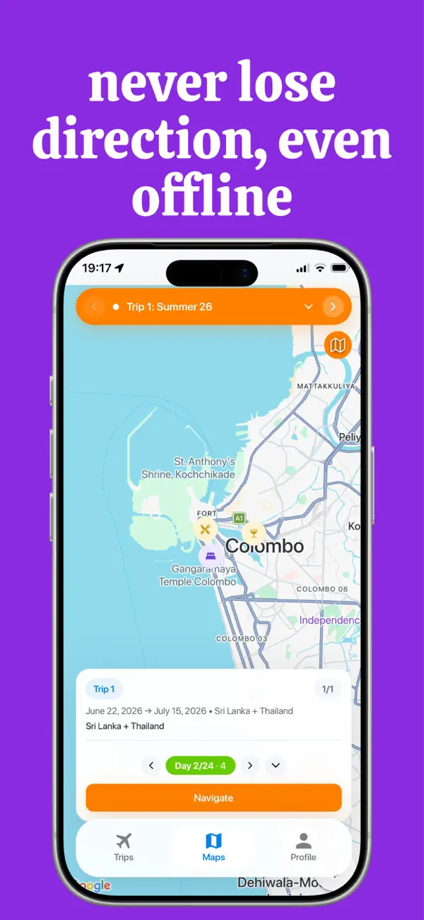 Screenshot #3 pour Papaya Planet: Travel Planner