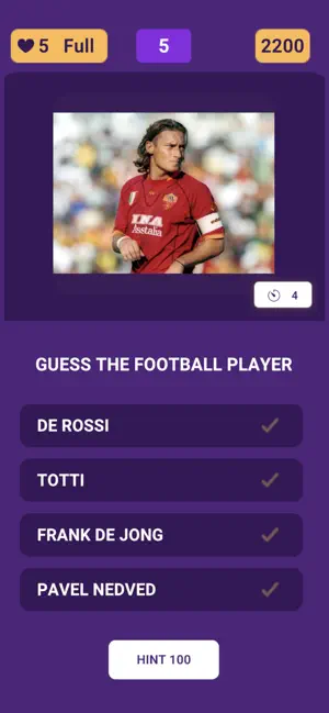 Football Quiz Master Soccer screenshot 4
