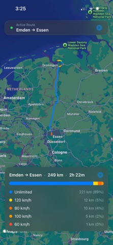 Autobahn Map screenshot