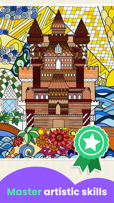 SKIDOS Coloring Games for Kids Screenshot