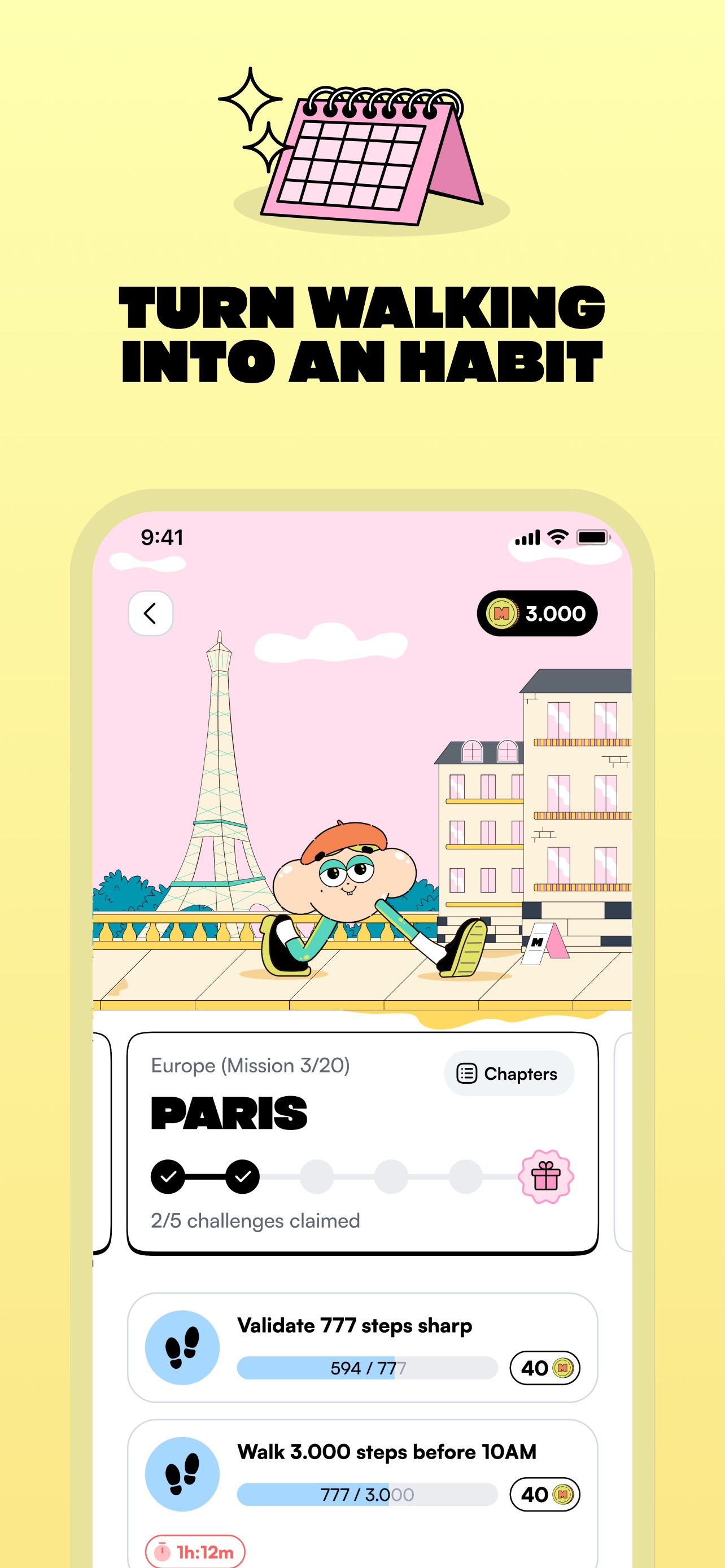 Screenshot 4 of Macadam: Step Counter, Rewards