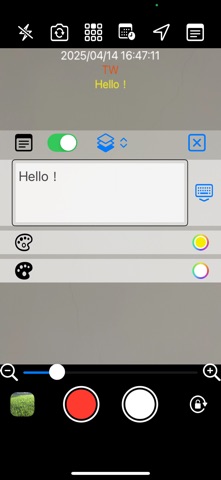Date Camera Timestamp+GPS+Note screenshot
