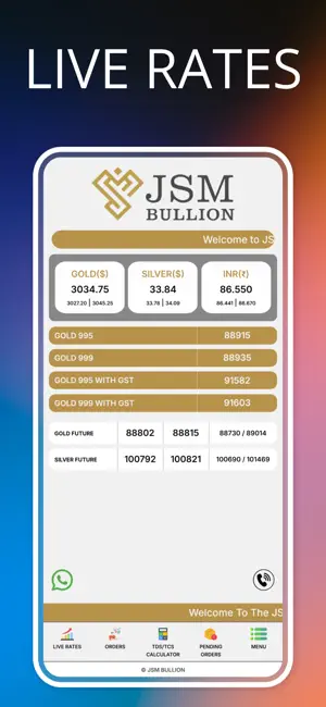 JSM Bullion Spot screenshot 1