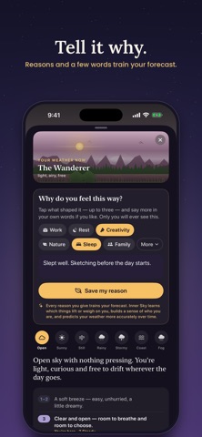 Inner Sky: Mood Forecast Screenshot 3 of 9