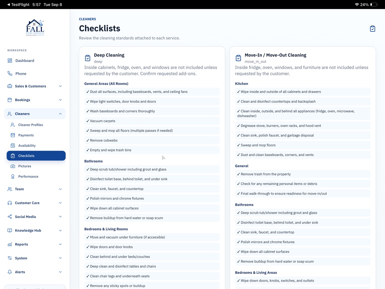 Screenshot 8 of Fall Home Services